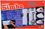 Simba Spielzeug Spielwelt Secret Notes Set Stift, UV-Leuchte, Buch, Schloss 105954082