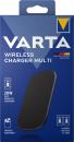 Varta Ladegerät Wireless Fast Wireless Charger Multi Qi 9V schwarz 57906