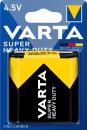 1 Varta 2012 Super Heavy Duty 4,5V Zink-Kohle Batterie Blister