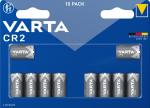 10 Varta 6206 Professional CR2 Lithium Batterie im 10er Blister