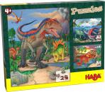 3 x 24 Teile HABA Kinder Puzzle Dinosaurier 1303377001