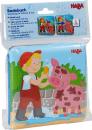 HABA Babywelt Babyspielbuch Badebuch Waschtag bei Schwein & Kuh 2011705001