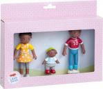 HABA Biegepuppe Figuren Little Friends Spielset Familienzeit 1306696001