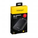 Intenso HDD externe Festplatte Memory Drive 2,5 Zoll 4TB USB 3.0 schwarz