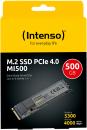 Intenso SSD M.2 PCIe Express interne Festplatte MI500 3D NAND Gen.4x4 NVMe 1.4 500GB