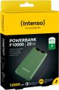 Intenso Powerbank F10000 PD Qualcomm Quick Charge 3.0 10000 mAh 1x USB Typ A und C OUT grün