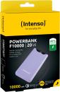 Intenso Powerbank F10000 PD Qualcomm Quick Charge 3.0 10000 mAh 1x USB Typ A und C OUT lila