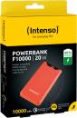 Intenso Powerbank F10000 PD Qualcomm Quick Charge 3.0 10000 mAh 1x USB Typ A und C OUT orange