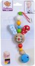 Eichhorn Baby Babywelt Schnullerkette mit Clip Motiv Hase 100017000