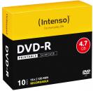 50 Intenso Rohlinge DVD-R full printable 4,7GB 16x Slimcase