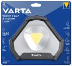 Varta Taschenlampe LED Work Flex Stadium Light Akku 18647