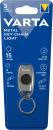 Varta Schlüssellampe LED Metal Key Chain Light inkl. 2x CR2016 Batterien 16603