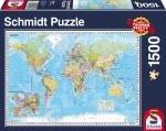 1500 Teile Schmidt Spiele Puzzle Die Welt 58289