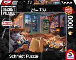 1000 Teile Schmidt Spiele Secret Puzzle Steve Read Im Ferienhaus 59655