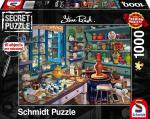 1000 Teile Schmidt Spiele Secret Puzzle Steve Read Künstler-Atelier 59656