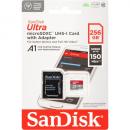 Sandisk Micro SDXC Karte 256GB Speicherkarte Ultra Android UHS-I U1 150 MB/s A1 Class 10