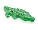 Intex Wasser Spielzeug Ride-On Krokodil Giant Gator 203cm x 114cm ab 3 Jahren 58562NP
