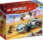 LEGO® NINJAGO® Zanes Drachenpower-Spinjitzu-Rennwagen 307 Teile 71791