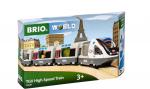 Brio World Eisenbahn Zug TGV Hochgeschwindigkeitszug 7 Teile 36087