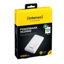 Intenso Powerbank mobile Ladestation Slim XS 20000 mAh Typ A / C USB OUT weiß