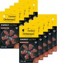 60 Intenso Energy Ultra Hearing Aid Typ 312 Zink-Luft Hörgerätebatterien im 6er Blister