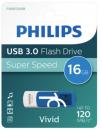 Philips USB Stick 16GB Speicherstick Vivid Edition blau USB 3.0