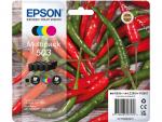 4 Epson Druckerpatronen Tinte 503 BK / C / M / Y Multipack