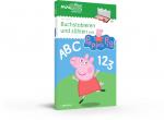 LÜK MiniLÜK Set Buch und Kontrollgerät Buchstabieren und zählen mit Peppa Pig ab 4 Jahren 244805