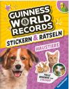 Ravensburger Buch Guinness World Records Stickern & Rätseln Haustiere 48950