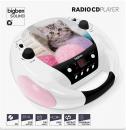 Bigben tragbarer CD Player CD52 Cats III Katzen mit FM Radio AUX-IN AU358735