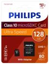 Philips Micro SDXC Karte 128GB Speicherkarte UHS-I U1 Class 10