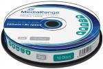 10 Mediarange Rohlinge DVD+R Double Layer 8,5GB 8x Spindel