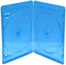 50 Blu-ray Hüllen 2er Box 7 mm für je 2 BD / CD / DVD blau