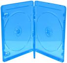 5 Blu-ray Hüllen 3er Box 14 mm für je 3 BD / CD / DVD blau