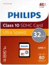 Philips SDHC Karte 32GB Speicherkarte UHS-I U1 Class 10