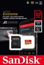 Sandisk Micro SDHC Karte 32GB Speicherkarte Extreme UHS-I U3 4K 100 MB/s V30 A1 Class 10