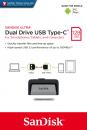 Sandisk USB Stick 128GB Speicherstick Ultra Dual Drive silber Typ C USB 3.1 mit USB 3.1