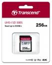 Transcend SDXC Karte 256GB Speicherkarte 300S UHS-I U3 4K V30 Class 10