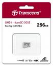 Transcend Micro SDXC Karte 256GB Speicherkarte 300S UHS-I U3 4K A1 V30 Class 10