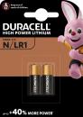 2 Duracell LR1 / N / MN9100 Alkaline Knopfzelle Batterien im 2er Blister