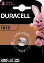 1 Duracell CR 1616 / DL 1616 Lithium Knopfzelle Batterie Blister