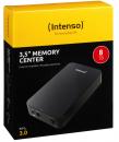 Intenso HDD externe Festplatte Memory Center 3,5 Zoll 8TB USB 3.0 schwarz