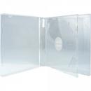 100 CD Hüllen 2er Jewelcase 10,4 mm für je 2 BD / CD / DVD transparent