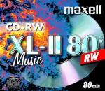10 Maxell Rohlinge CD-RW Audio 80 Minuten Musik Jewelcase