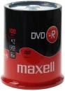 100 Maxell Rohlinge DVD-R 4,7GB 16x Spindel