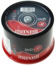 50 Maxell Rohlinge DVD-R 4,7GB 16x Spindel