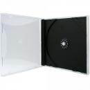 100 CD Hüllen 1er Jewelcase 10,4 mm für je 1 BD / CD / DVD schwarz