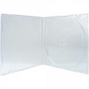100 CD Hüllen 1er Slimcase 5,2 mm für je 1 BD / CD / DVD transparent