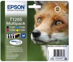 4 Epson Druckerpatronen Tinte T1285 BK / C / M / Y Multipack