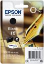 Epson Druckerpatrone Tinte 16 T1621 BK black, schwarz